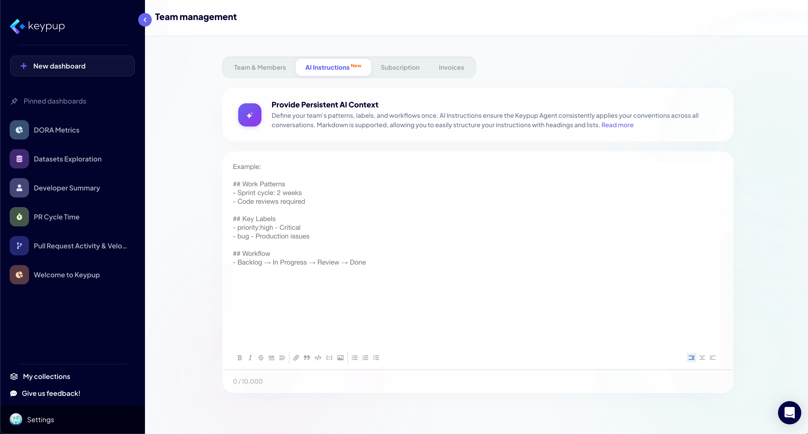 Dashboard Insights