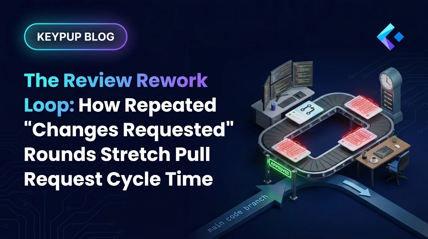 The Review Rework Loop: How Repeated "Changes Requested" Rounds Stretch Pull Request Cycle Time
