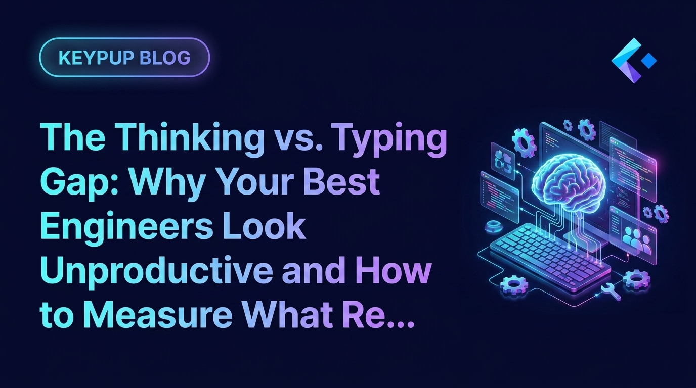 The Thinking vs. Typing Gap: Why Your Best Engineers Look Unproductive and How to Measure What Really Matters